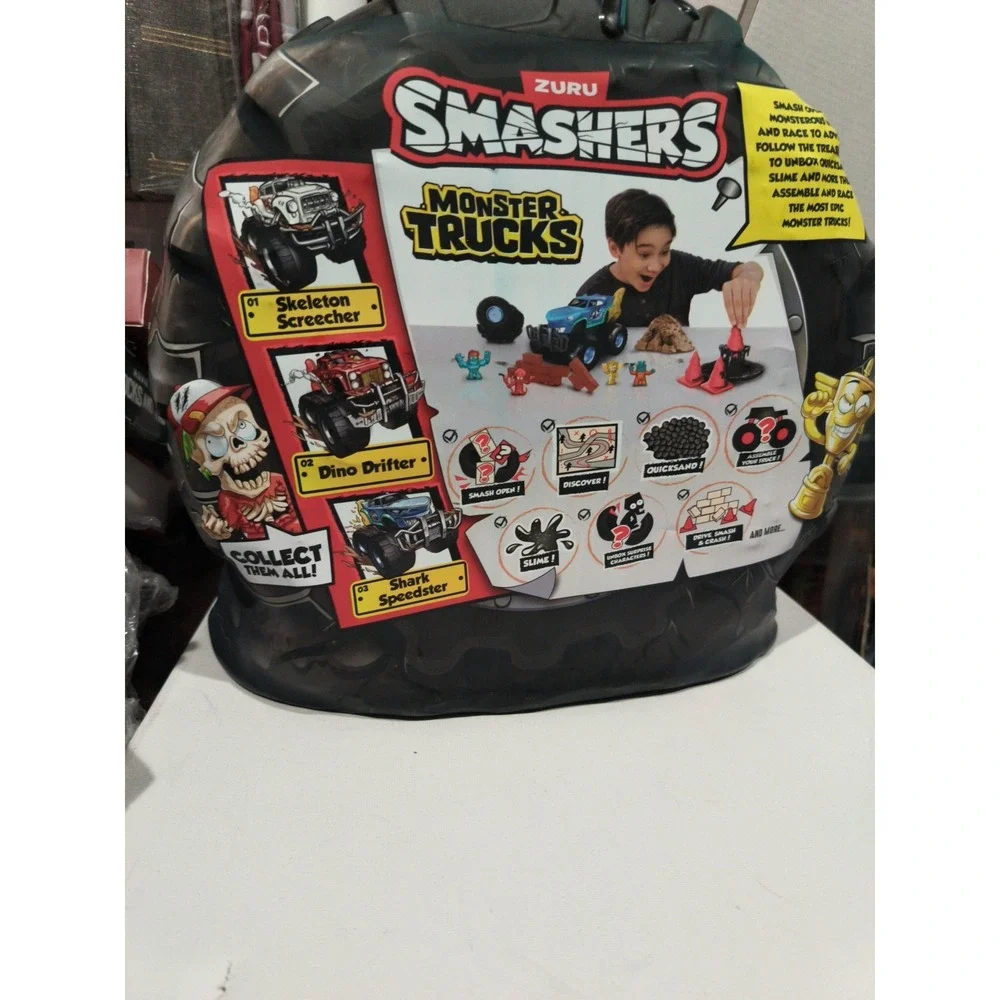 Smashers Monster Wheels Dino Truck Mystery Pack (Brand New)